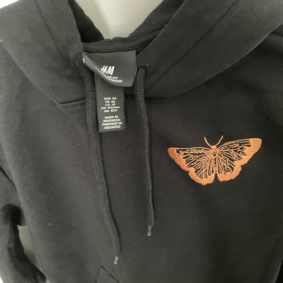 Black H&M hoodie - Picture 3 of 4